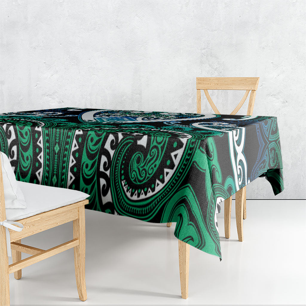 Aotearoa Ngati Ranginui Tablecloth Maori Tribal Pattern LT05 - Polynesian Pride