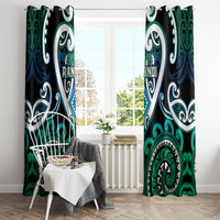 Aotearoa Ngati Ranginui Window Curtain Maori Tribal Pattern LT05 - Polynesian Pride