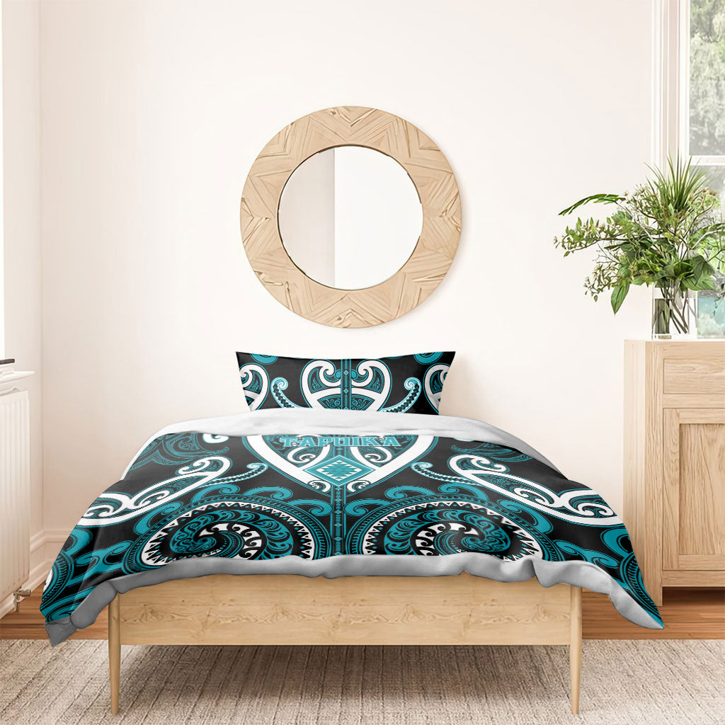 Aotearoa Tapuika Bedding Set Maori Tribal Pattern LT05 - Polynesian Pride