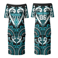Custom Aotearoa Tapuika Couples Matching Puletasi and Hawaiian Shirt Maori Tribal Pattern LT05 - Polynesian Pride