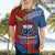 Personalized Samoa Hawaiian Shirt Teuila Torch Ginger Mix Polynesian Tribal LT05 - Polynesian Pride