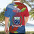 Personalized Samoa Hawaiian Shirt Teuila Torch Ginger Mix Polynesian Tribal LT05 - Polynesian Pride