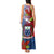 Personalized Samoa Tank Maxi Dress Teuila Torch Ginger Mix Polynesian Tribal LT05 - Polynesian Pride