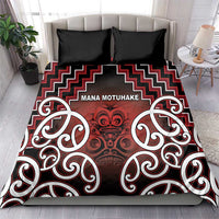 Aotearoa Mana Motuhake Bedding Set Poutama With Maori Pattern - Polynesian Pride