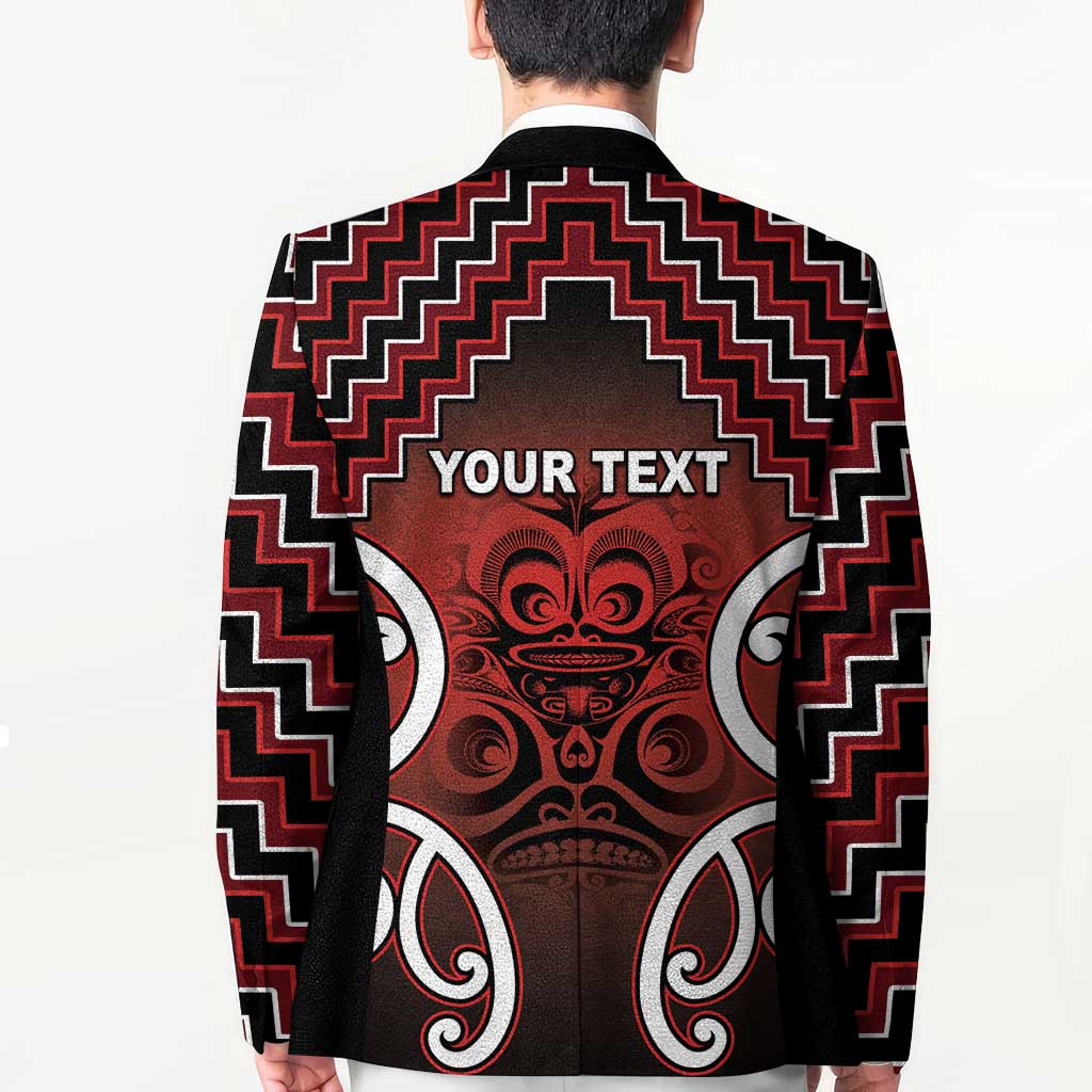 Personalised Aotearoa Mana Motuhake Blazer Poutama With Maori Pattern - Polynesian Pride