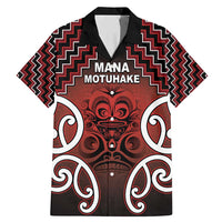 Personalised Aotearoa Mana Motuhake Family Matching Mermaid Dress and Hawaiian Shirt Poutama With Maori Pattern - Polynesian Pride