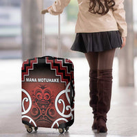 Aotearoa Mana Motuhake Luggage Cover Poutama With Maori Pattern - Polynesian Pride