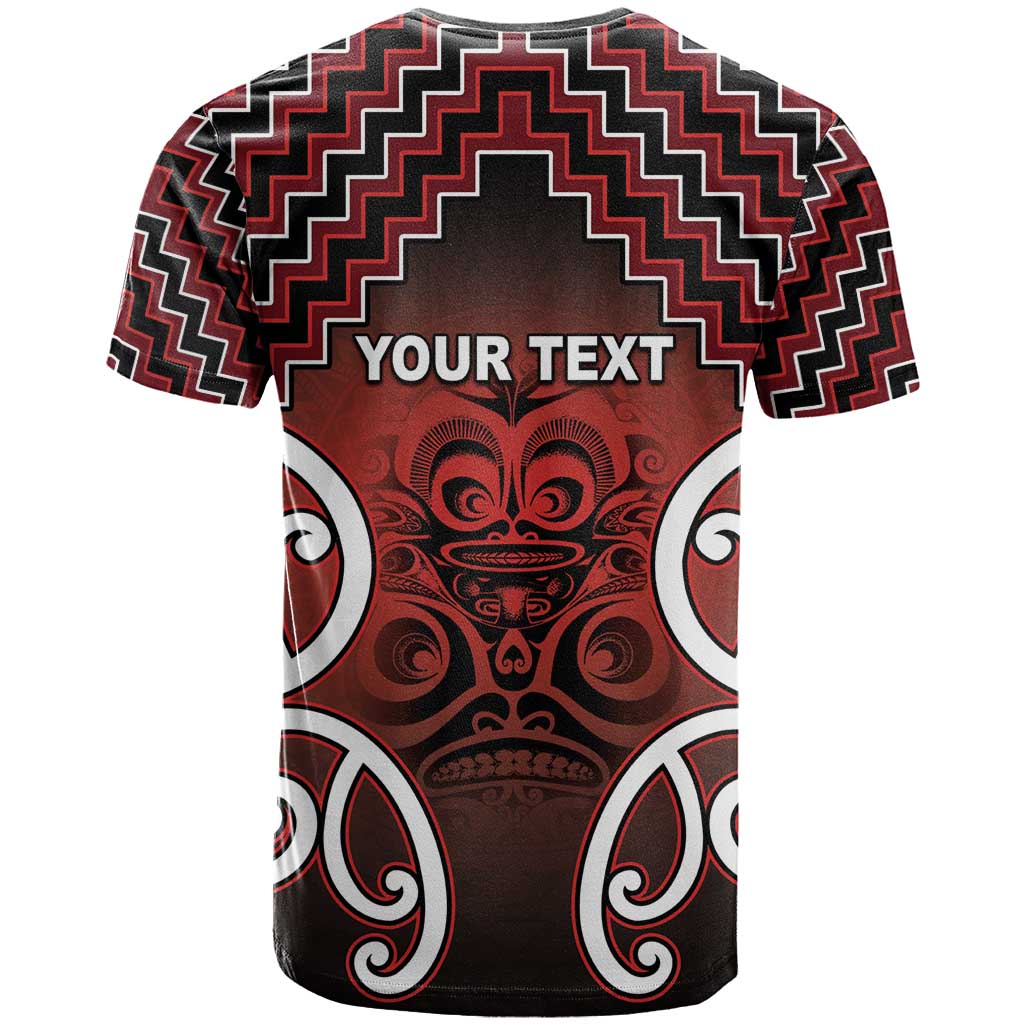 Personalised Aotearoa Mana Motuhake T Shirt Poutama With Maori Pattern - Polynesian Pride