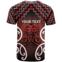 Personalised Aotearoa Mana Motuhake T Shirt Poutama With Maori Pattern - Polynesian Pride