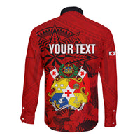 personalized-tonga-king-tupou-i-day-long-sleeve-button-shirt-tropical-flowers-with-ngatu-pattern
