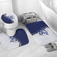 Custom Fiji Queen Victoria School Bathroom Set 120 Years Anniversary LT05 Mat Set Only (3 pcs) One Size White - Polynesian Pride