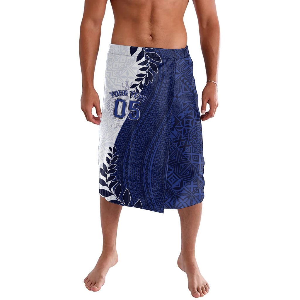 Custom Fiji Queen Victoria School Lavalava 120 Years Anniversary LT05 White - Polynesian Pride