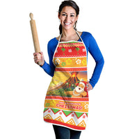 Hawaii Volcano Christmas Apron Have An Explosive Christmas LT05 - Polynesian Pride