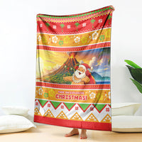 Hawaii Volcano Christmas Blanket Have An Explosive Christmas LT05 - Polynesian Pride
