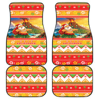 Hawaii Volcano Christmas Car Mats Have An Explosive Christmas LT05 - Polynesian Pride