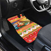 Hawaii Volcano Christmas Car Mats Have An Explosive Christmas LT05 - Polynesian Pride