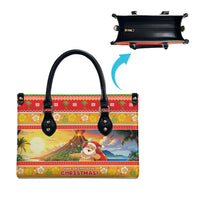 Hawaii Volcano Christmas Leather Bag Have An Explosive Christmas LT05 - Polynesian Pride
