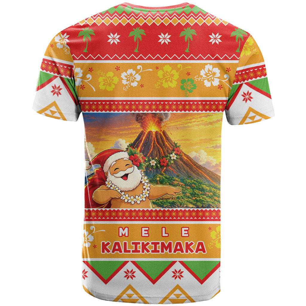 Hawaii Volcano Christmas T Shirt Have An Explosive Christmas