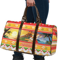 Hawaii Volcano Christmas Travel Bag Have An Explosive Christmas LT05 - Polynesian Pride