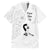 Lung Cancer Awareness Family Matching Off Shoulder Short Dress and Hawaiian Shirt Never Give Up Polynesian Style LT05 Dad's Shirt - Short Sleeve White - Polynesian Pride