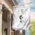 Lung Cancer Awareness Garden Flag Never Give Up Polynesian Style LT05 House Flag White - Polynesian Pride