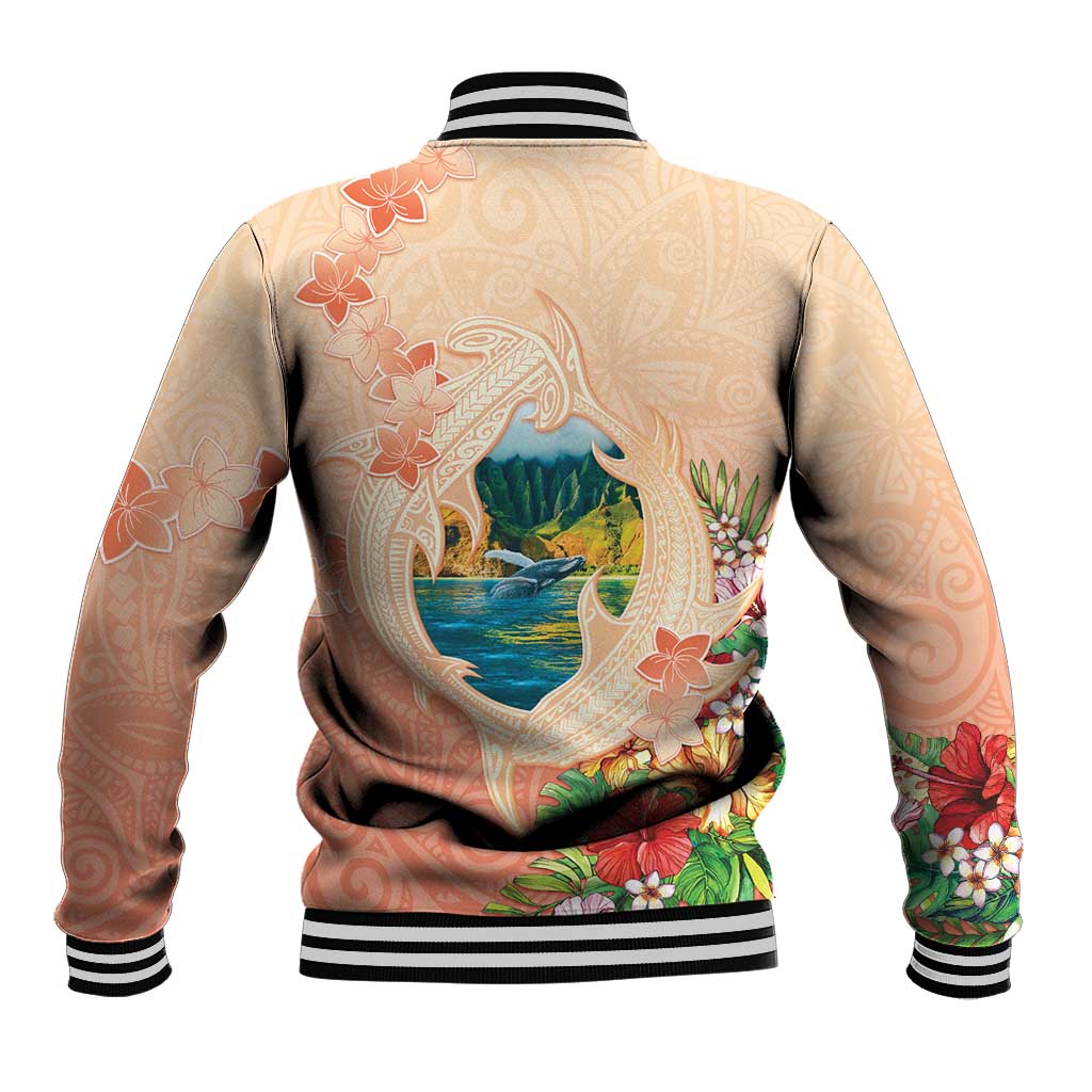 Hawaii Kauai Na Pali Coast Landscape Baseball Jacket