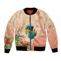 Hawaii Kauai Na Pali Coast Landscape Bomber Jacket
