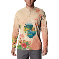 Hawaii Kauai Na Pali Coast Landscape Button Sweatshirt LT05 - Polynesian Pride