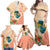 Hawaii Kauai Na Pali Coast Landscape Family Matching Off Shoulder Maxi Dress and Hawaiian Shirt