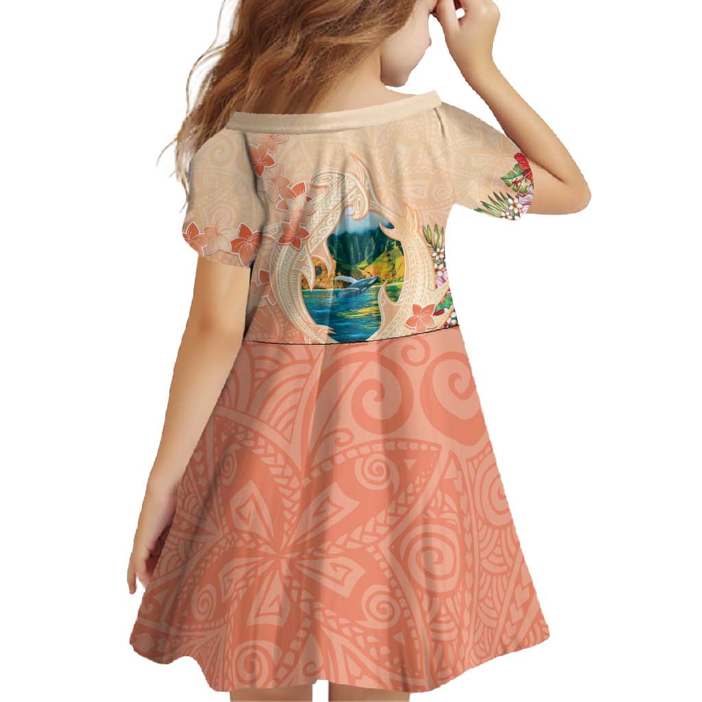 Hawaii Kauai Na Pali Coast Landscape Family Matching Tank Maxi Dress and Hawaiian Shirt