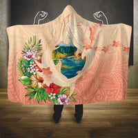 Hawaii Kauai Na Pali Coast Landscape Hooded Blanket LT05 - Polynesian Pride