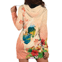Hawaii Kauai Na Pali Coast Landscape Hoodie Dress LT05 - Polynesian Pride