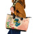 Hawaii Kauai Na Pali Coast Landscape Leather Tote Bag