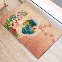 Hawaii Kauai Na Pali Coast Landscape Rubber Doormat LT05 - Polynesian Pride