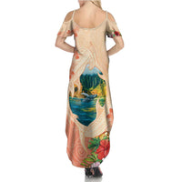 Hawaii Kauai Na Pali Coast Landscape Summer Maxi Dress LT05 - Polynesian Pride