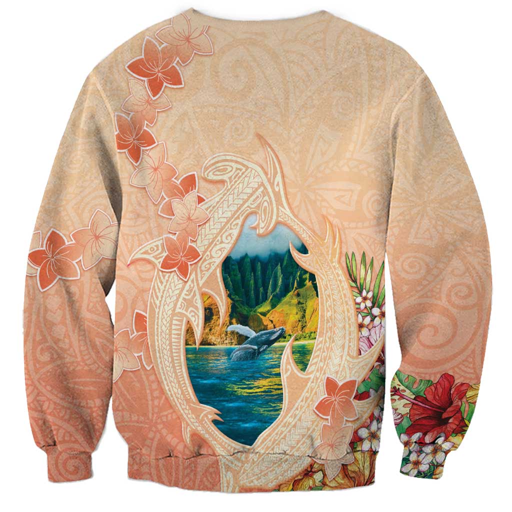 Hawaii Kauai Na Pali Coast Landscape Sweatshirt LT05 - Polynesian Pride