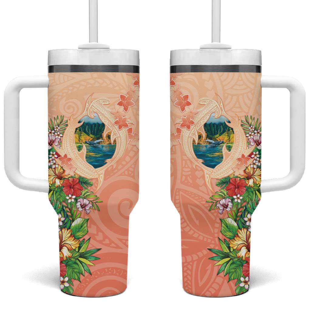 Hawaii Kauai Na Pali Coast Landscape Tumbler With Handle