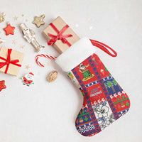 Wallis And Futuna Christmas Stocking Festive Beach Vibes - Polynesian Pride