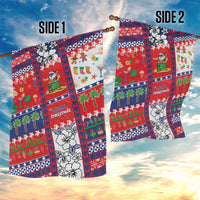 Wallis And Futuna Christmas Garden Flag Festive Beach Vibes - Polynesian Pride