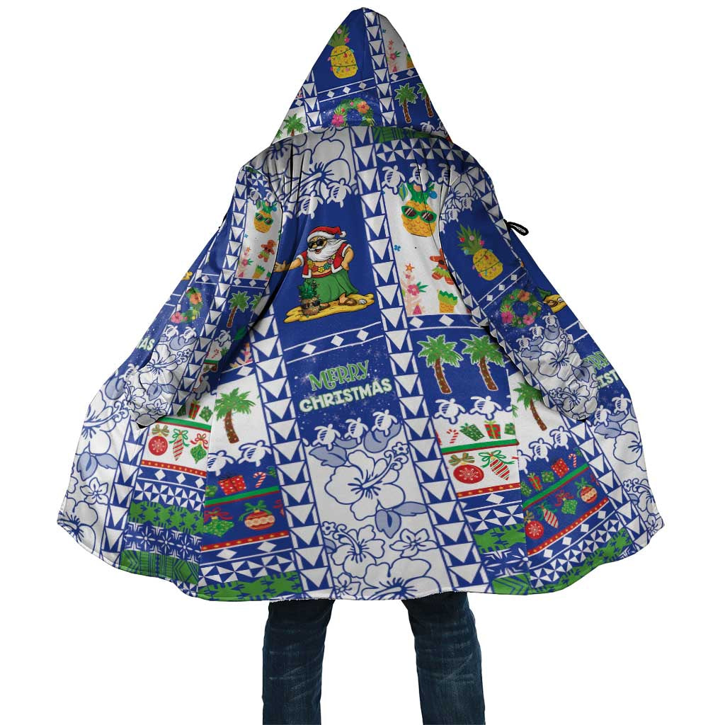 Northern Mariana Islands Christmas Cloak Festive Beach Vibes - Polynesian Pride