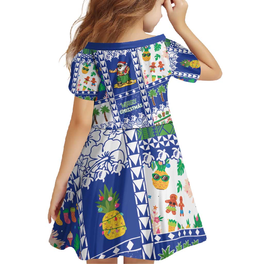 Northern Mariana Islands Christmas Family Matching Off Shoulder Maxi Dress and Hawaiian Shirt Festive Beach Vibes - Polynesian Pride