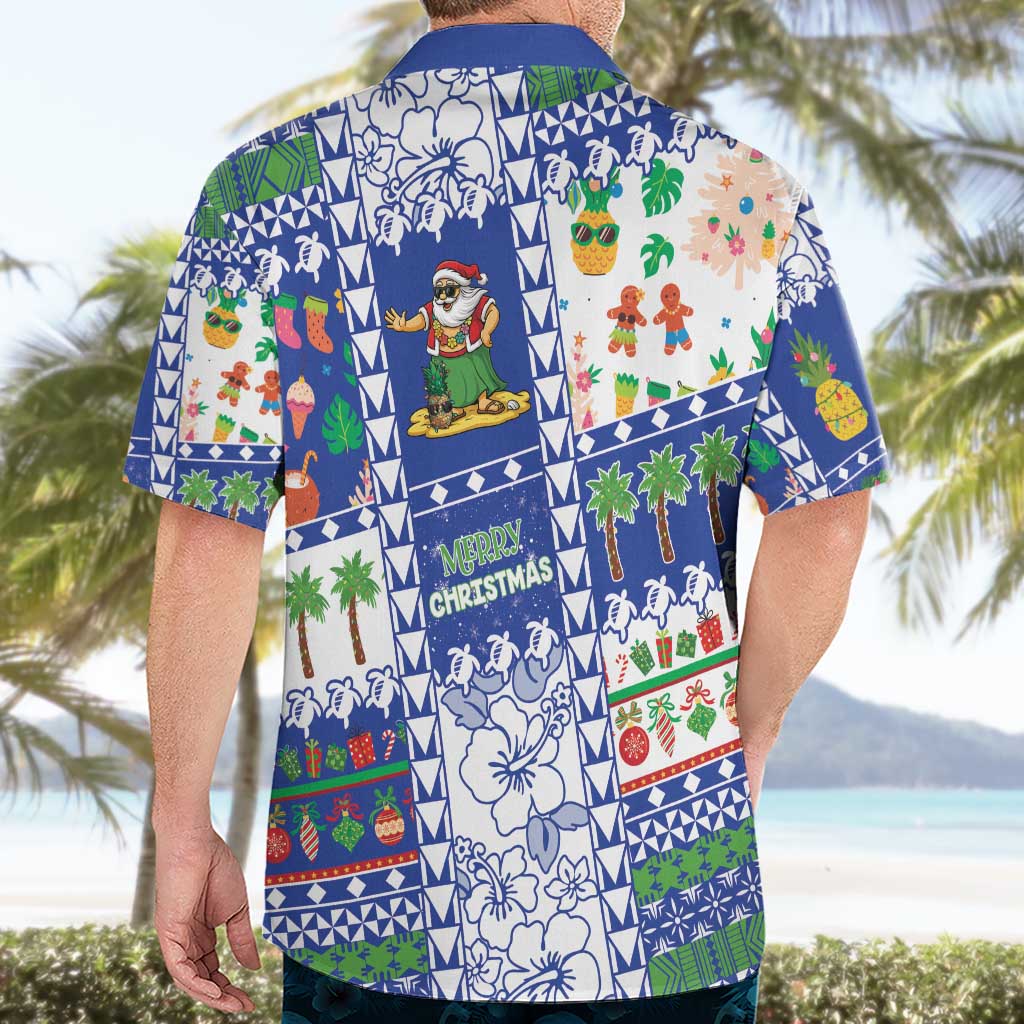 Northern Mariana Islands Christmas Hawaiian Shirt Festive Beach Vibes - Polynesian Pride