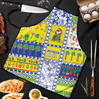 New Caledonia Christmas Apron Festive Beach Vibes - Polynesian Pride