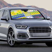 New Caledonia Christmas Auto Sun Shade Festive Beach Vibes - Polynesian Pride