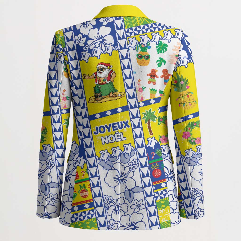New Caledonia Christmas Blazer Festive Beach Vibes - Polynesian Pride