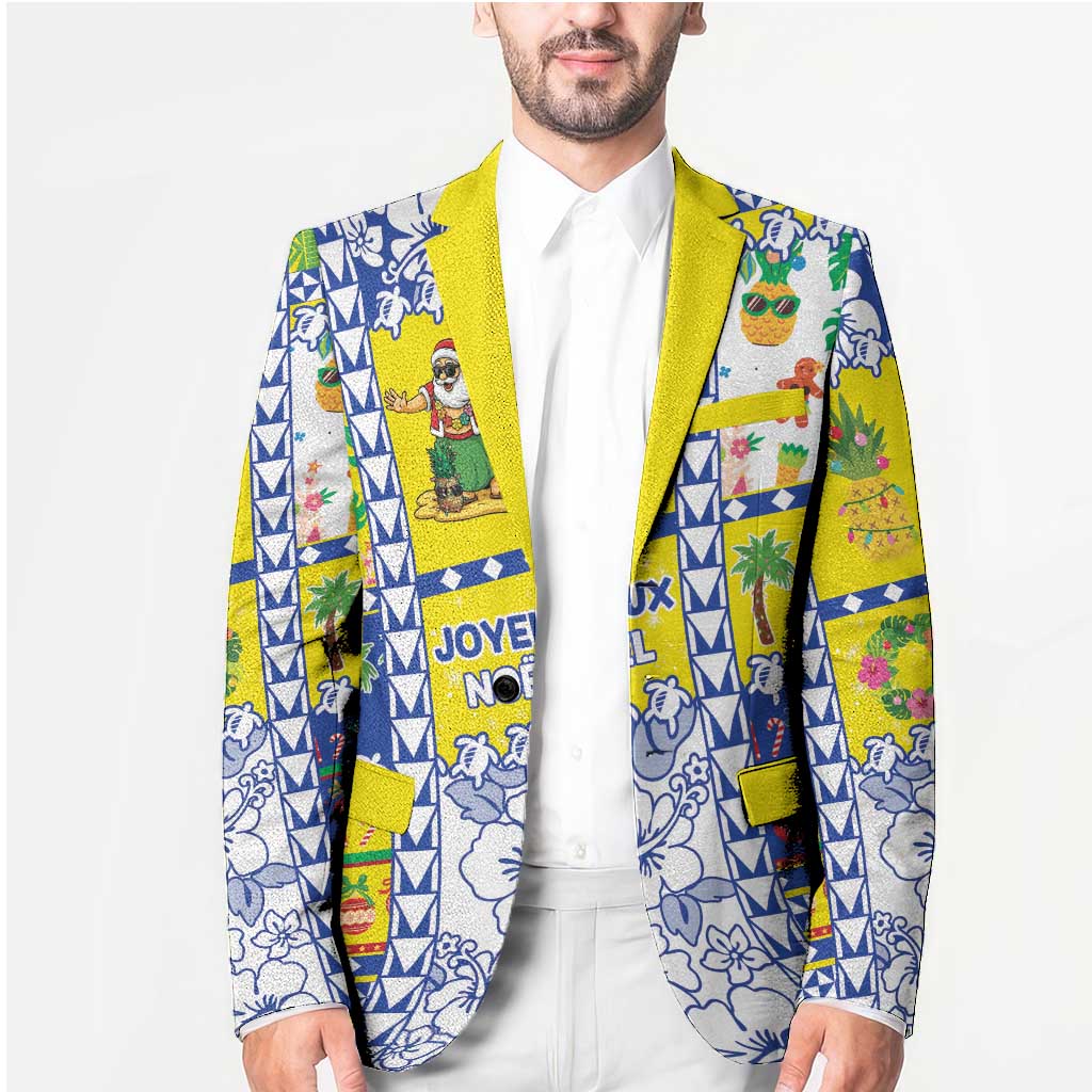 New Caledonia Christmas Blazer Festive Beach Vibes - Polynesian Pride