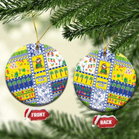 New Caledonia Christmas Ceramic Ornament Festive Beach Vibes - Polynesian Pride