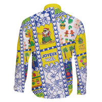 New Caledonia Christmas Family Matching Tank Maxi Dress and Hawaiian Shirt Festive Beach Vibes - Polynesian Pride