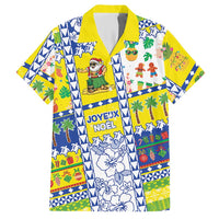 New Caledonia Christmas Hawaiian Shirt Festive Beach Vibes LT05 Yellow - Polynesian Pride