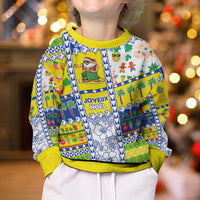 New Caledonia Christmas Kid Ugly Christmas Sweater Festive Beach Vibes LT05 - Polynesian Pride